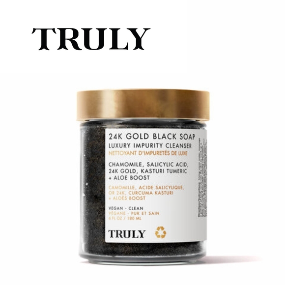 TRULY Other - Truly- 24K Gold Black Soap Luxury Impurity Cleanser